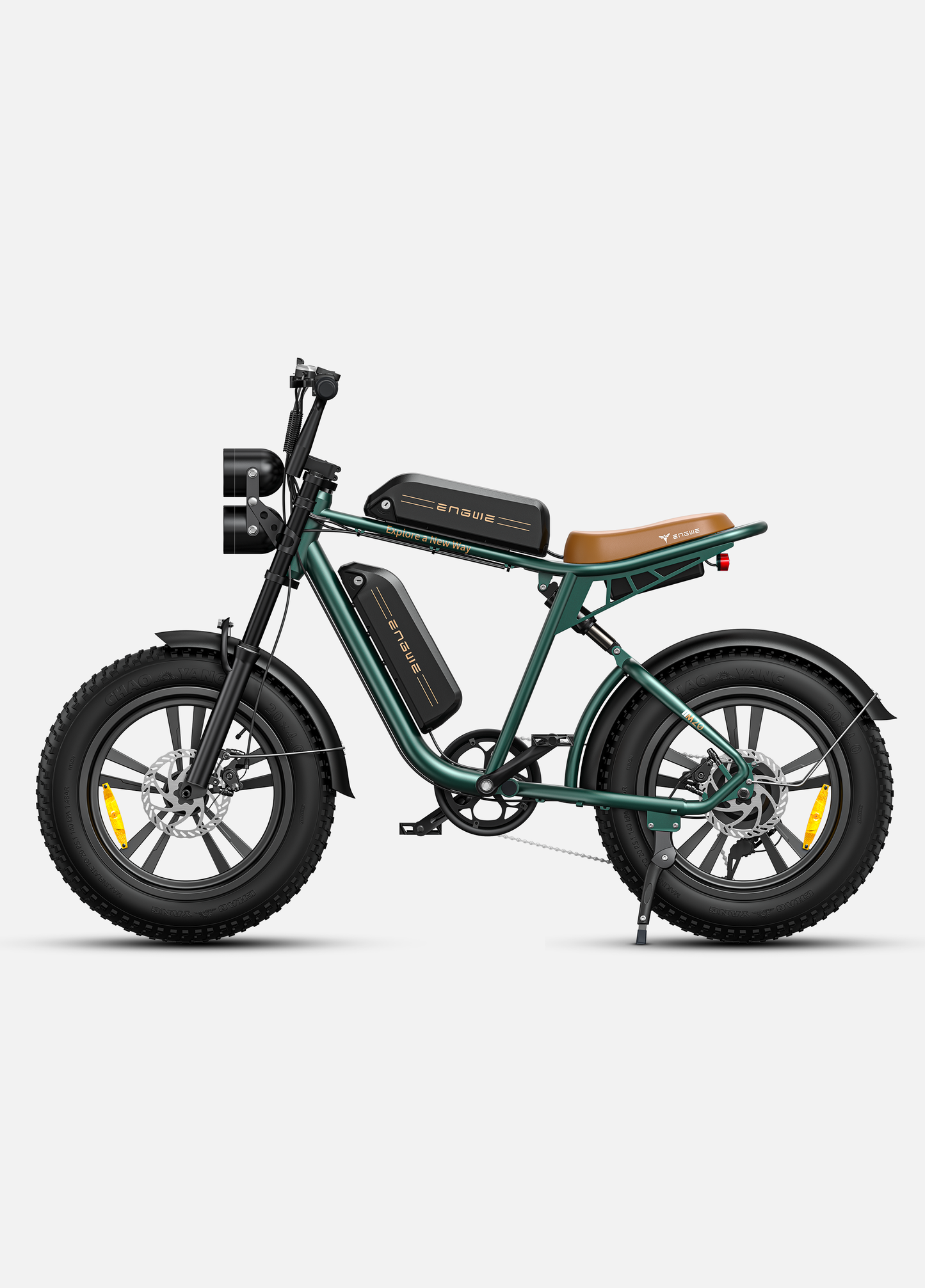 ENGWE M20 Electric Bike - Long Range, 750W Motor (Peak 1000W), Full Suspension For Max Comfort