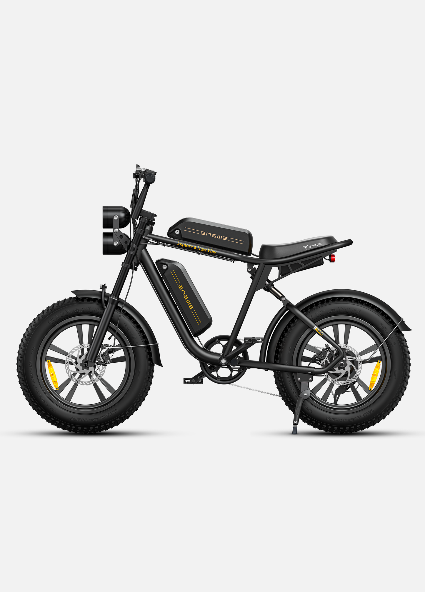 ENGWE M20 Electric Bike - Long Range, 750W Motor (Peak 1000W), Full Suspension For Max Comfort