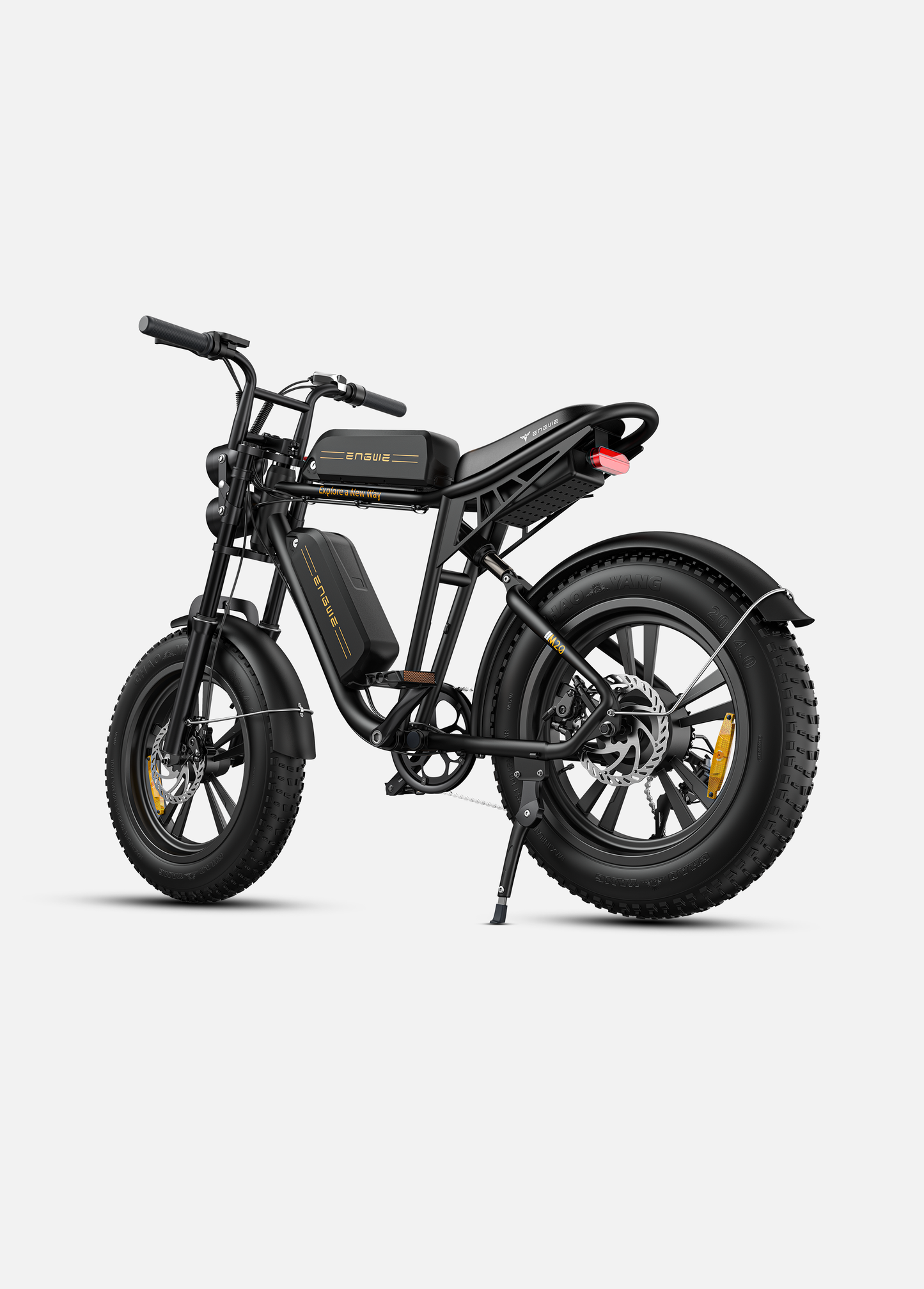 ENGWE M20 Electric Bike - Long Range, 750W Motor (Peak 1000W), Full Suspension For Max Comfort