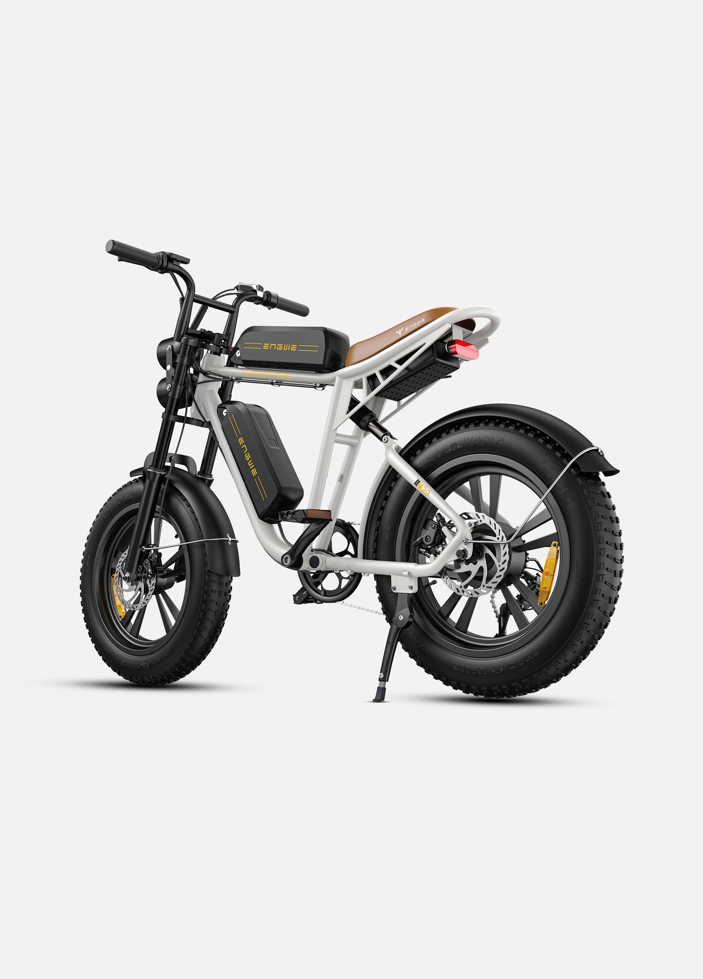 ENGWE M20 Electric Bike - Long Range, 750W Motor (Peak 1000W), Full Suspension For Max Comfort