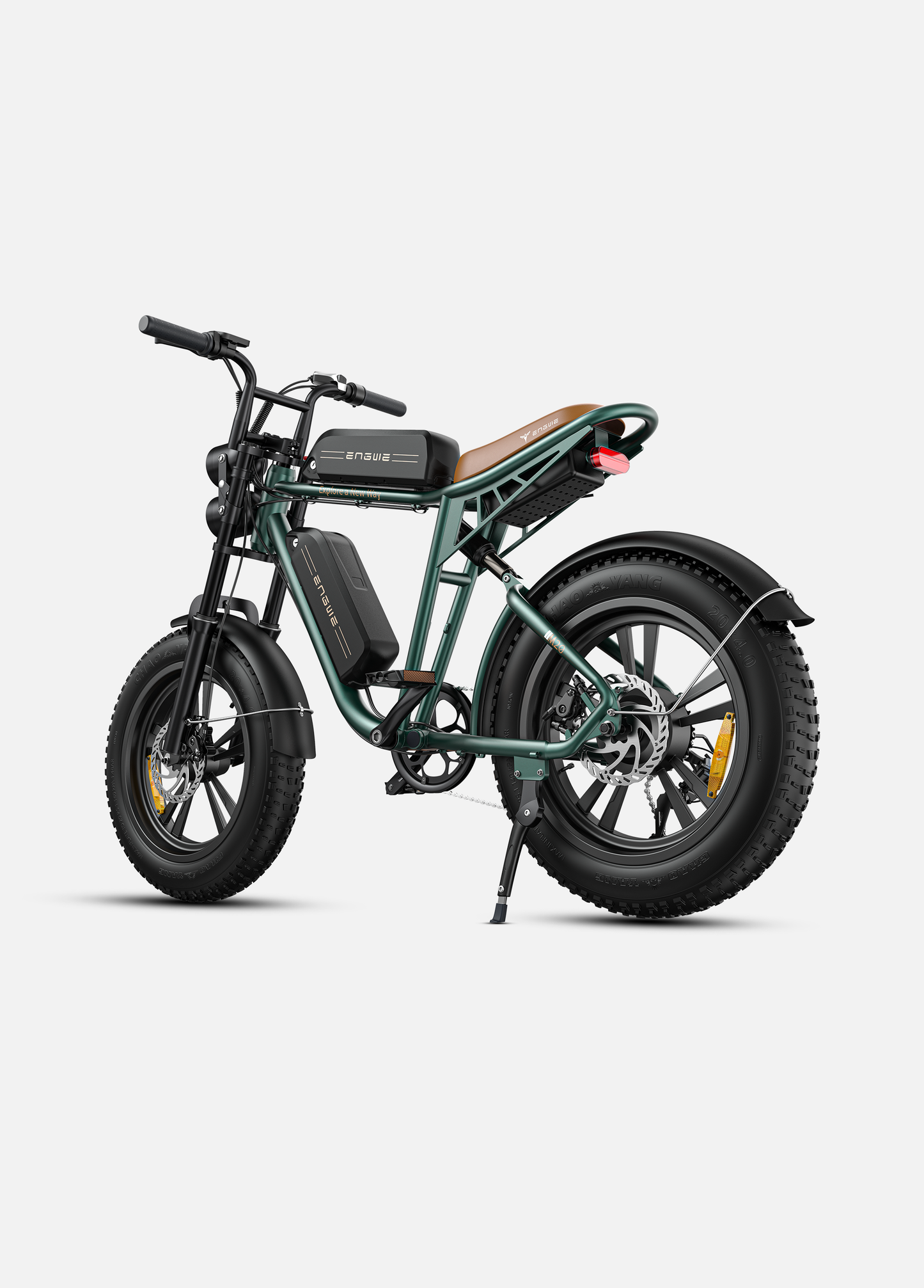 ENGWE M20 Electric Bike - Long Range, 750W Motor (Peak 1000W), Full Suspension For Max Comfort