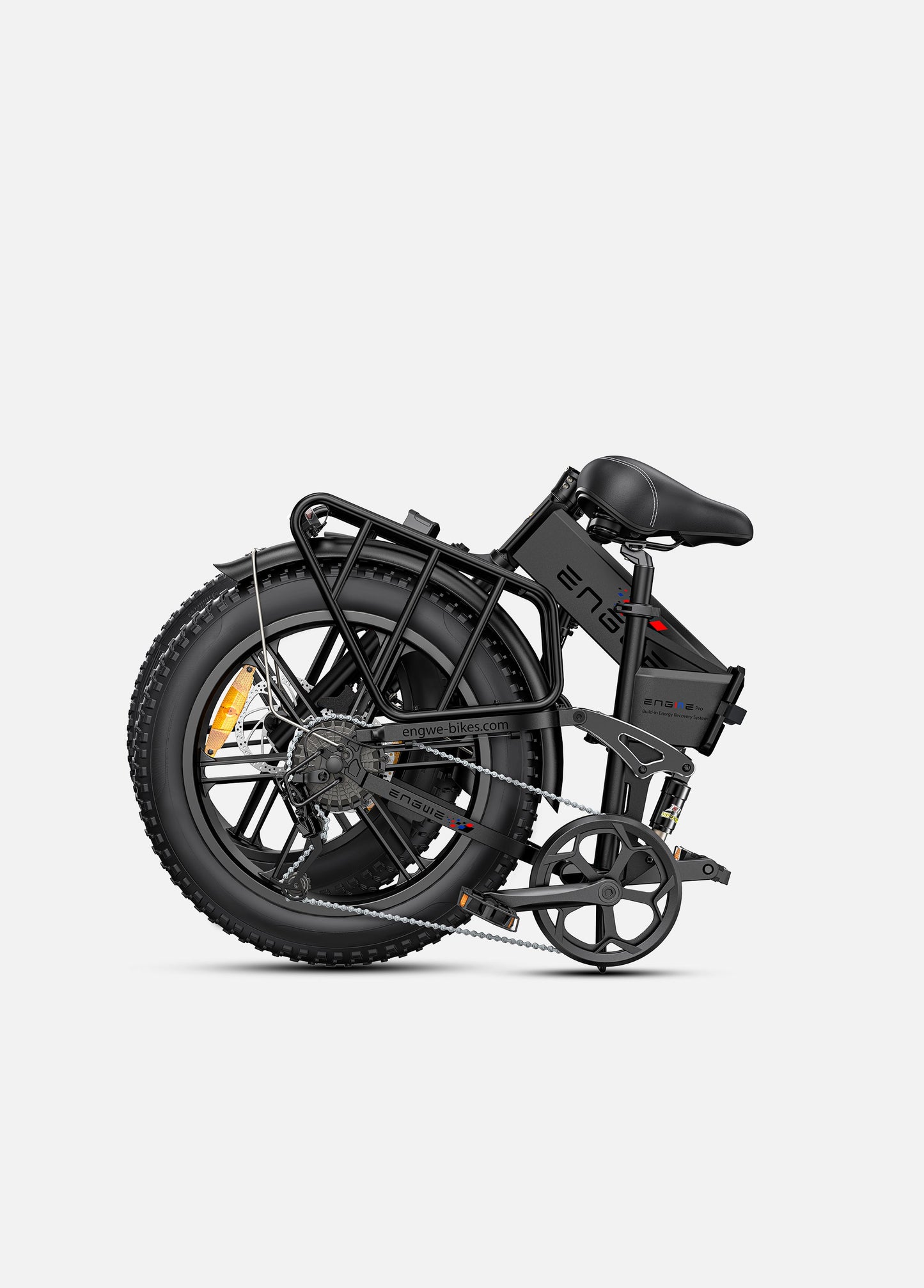 Engwe Engine Pro 750W Fat Tire Commuter Folding Electric Bike With Full Suspension