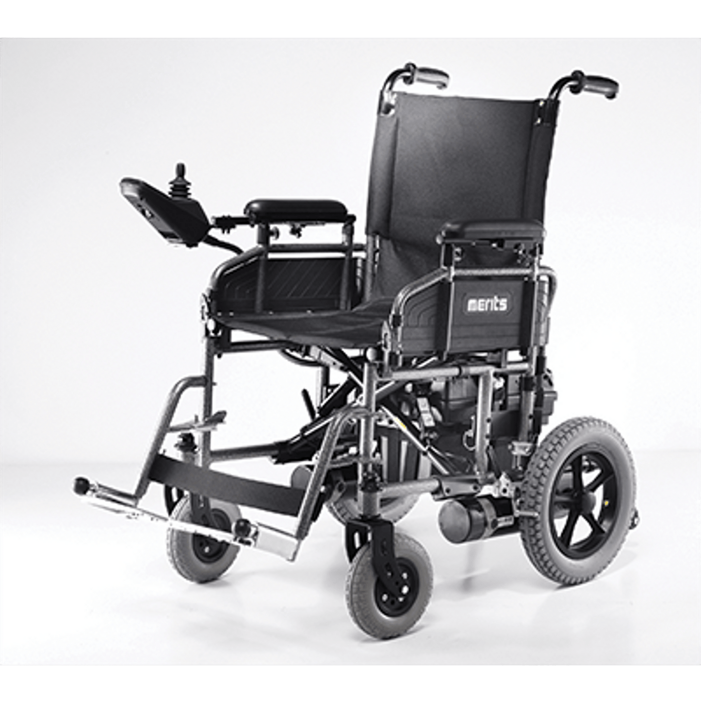 Merits Travel Ease P101 Long Distance Lightweight Folding Power Wheelchair - 300 Lbs Weight Capacity, w/ Anti Flat Tires