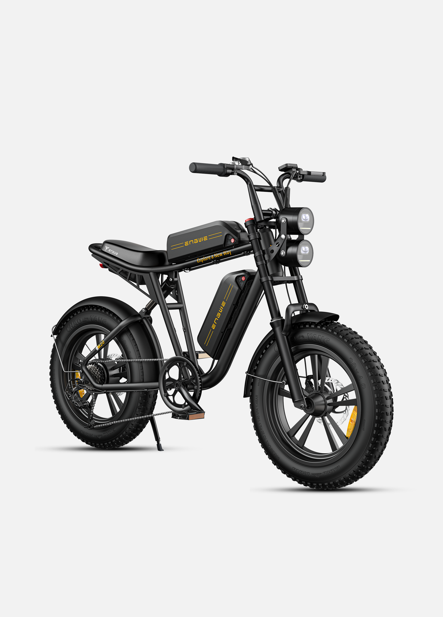 ENGWE M20 Electric Bike - Long Range, 750W Motor (Peak 1000W), Full Suspension For Max Comfort