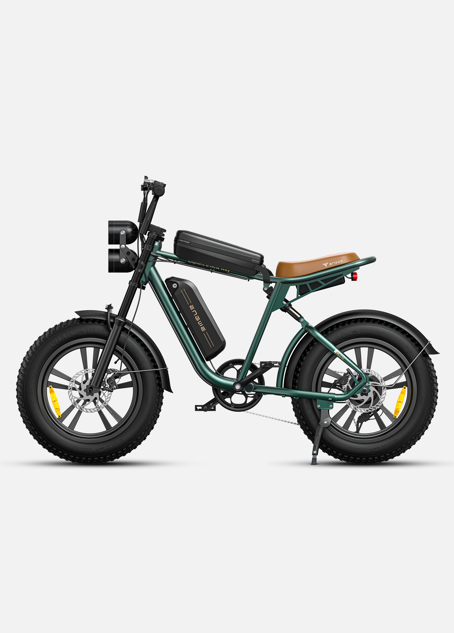 ENGWE M20 Electric Bike - Long Range, 750W Motor (Peak 1000W), Full Suspension For Max Comfort
