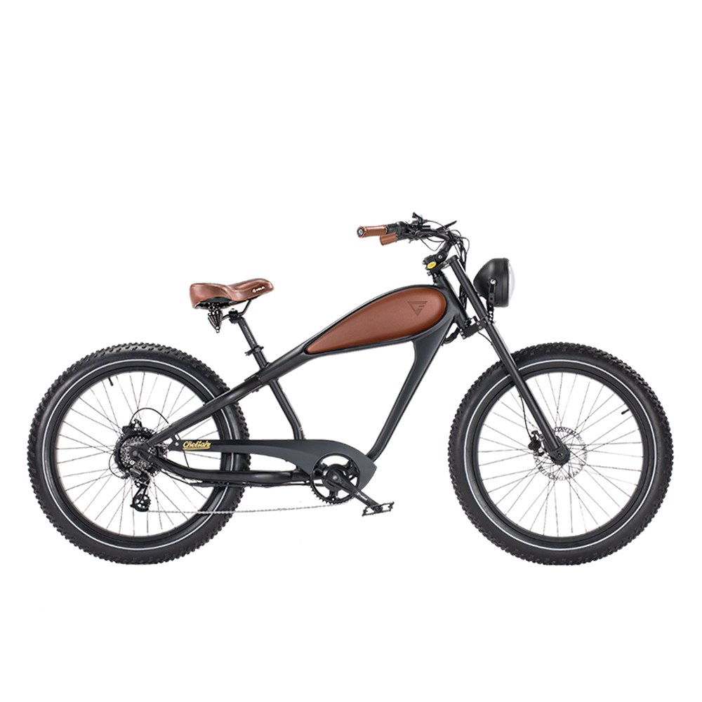 Revi Bikes Cheetah Plus Elite 26 Inch Fat Tire Ebike 48V 750W