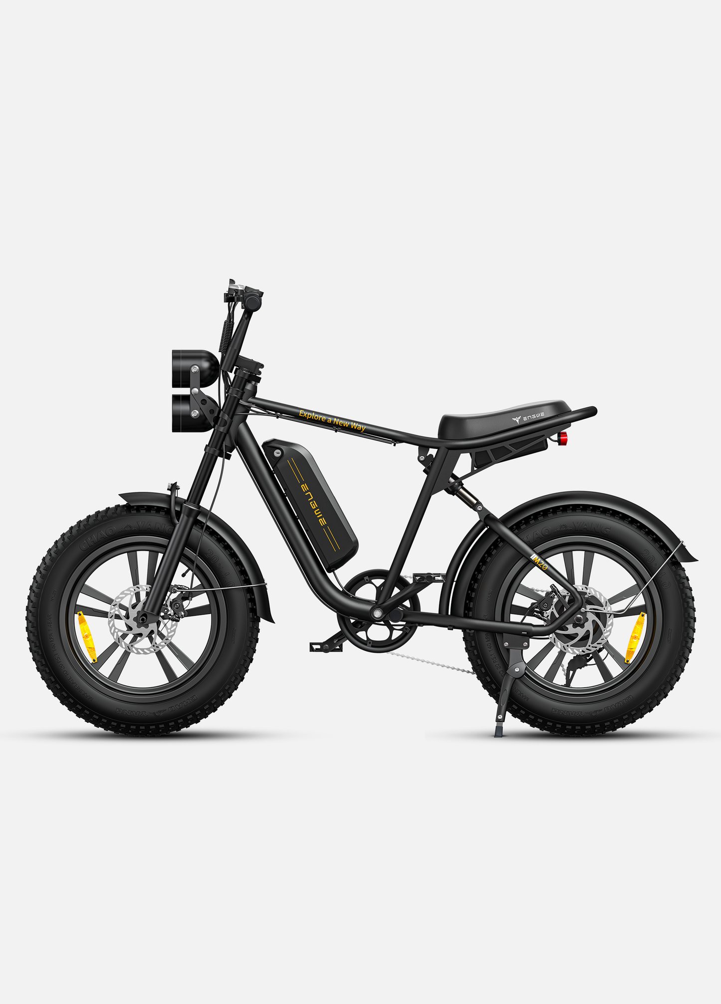 ENGWE M20 Electric Bike - Long Range, 750W Motor (Peak 1000W), Full Suspension For Max Comfort