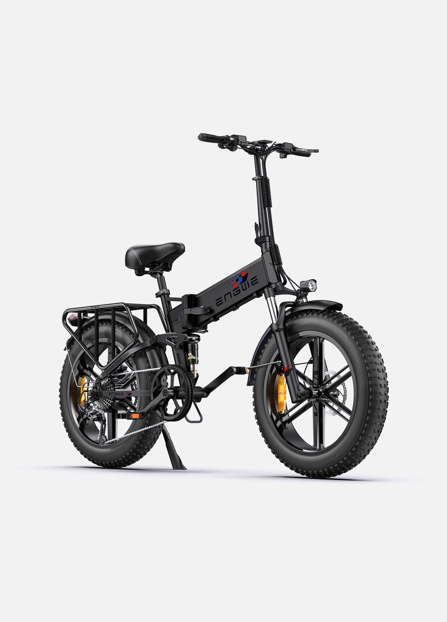 Engwe Engine Pro 750W Fat Tire Commuter Folding Electric Bike With Full Suspension