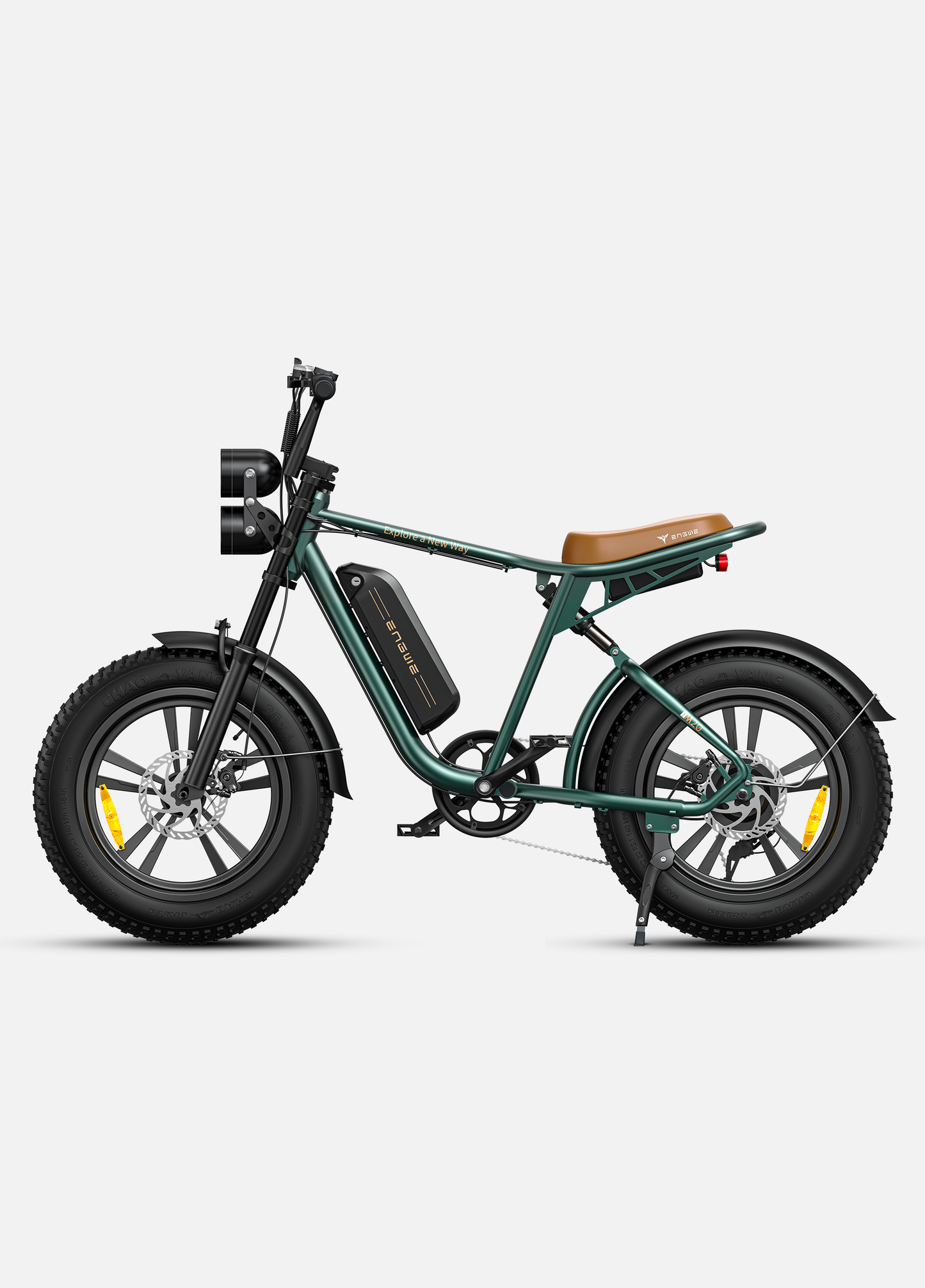 ENGWE M20 Electric Bike - Long Range, 750W Motor (Peak 1000W), Full Suspension For Max Comfort