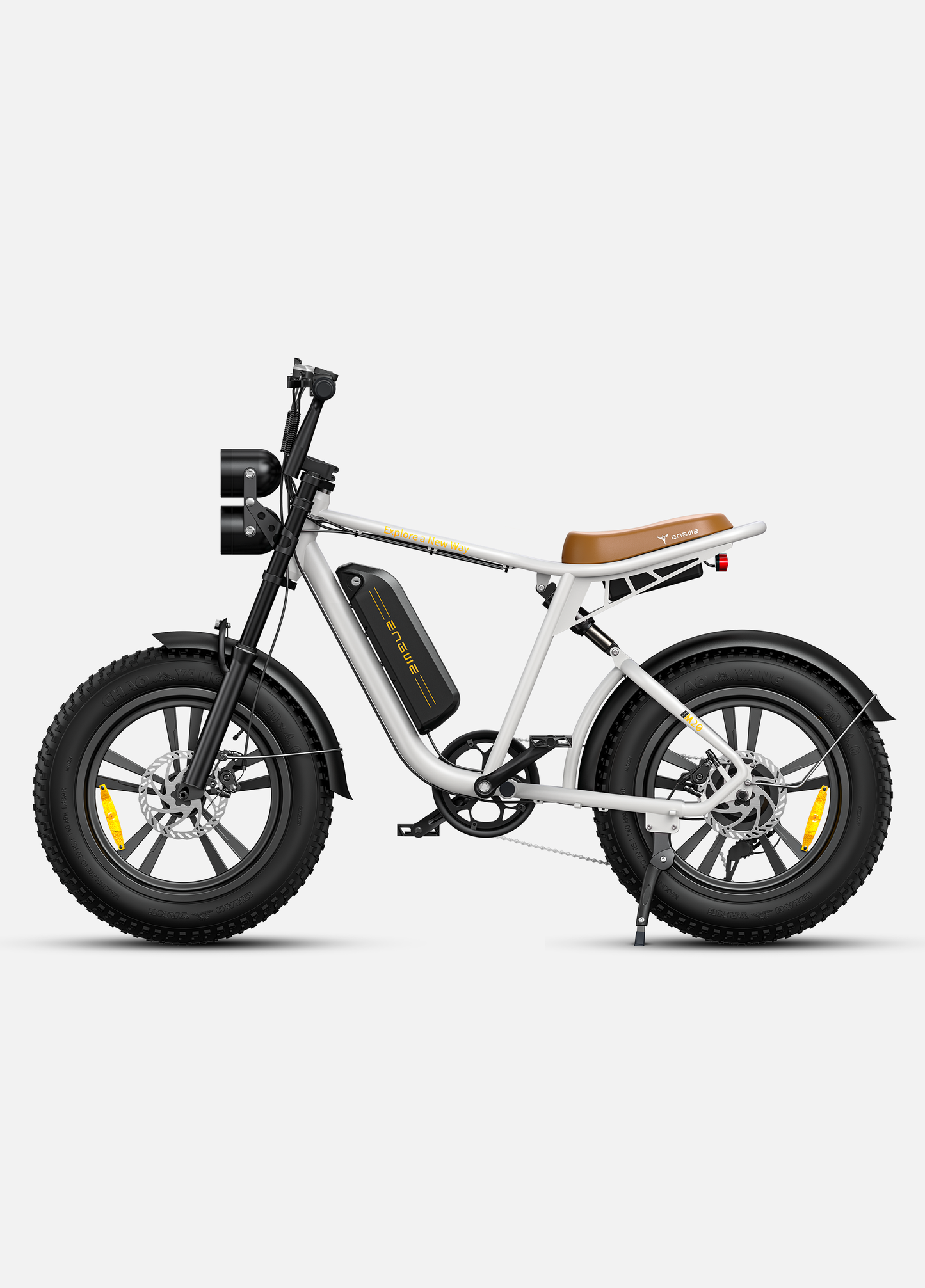 ENGWE M20 Electric Bike - Long Range, 750W Motor (Peak 1000W), Full Suspension For Max Comfort