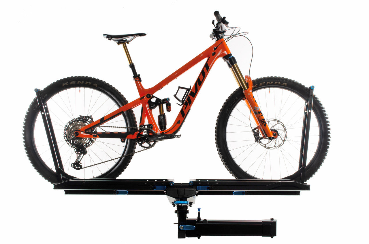 Rocky Mounts AfterParty Swing Away Platform Hitch Rack - Supports Bikes up to 3" Wide Tires and 60 lbs Per Bike