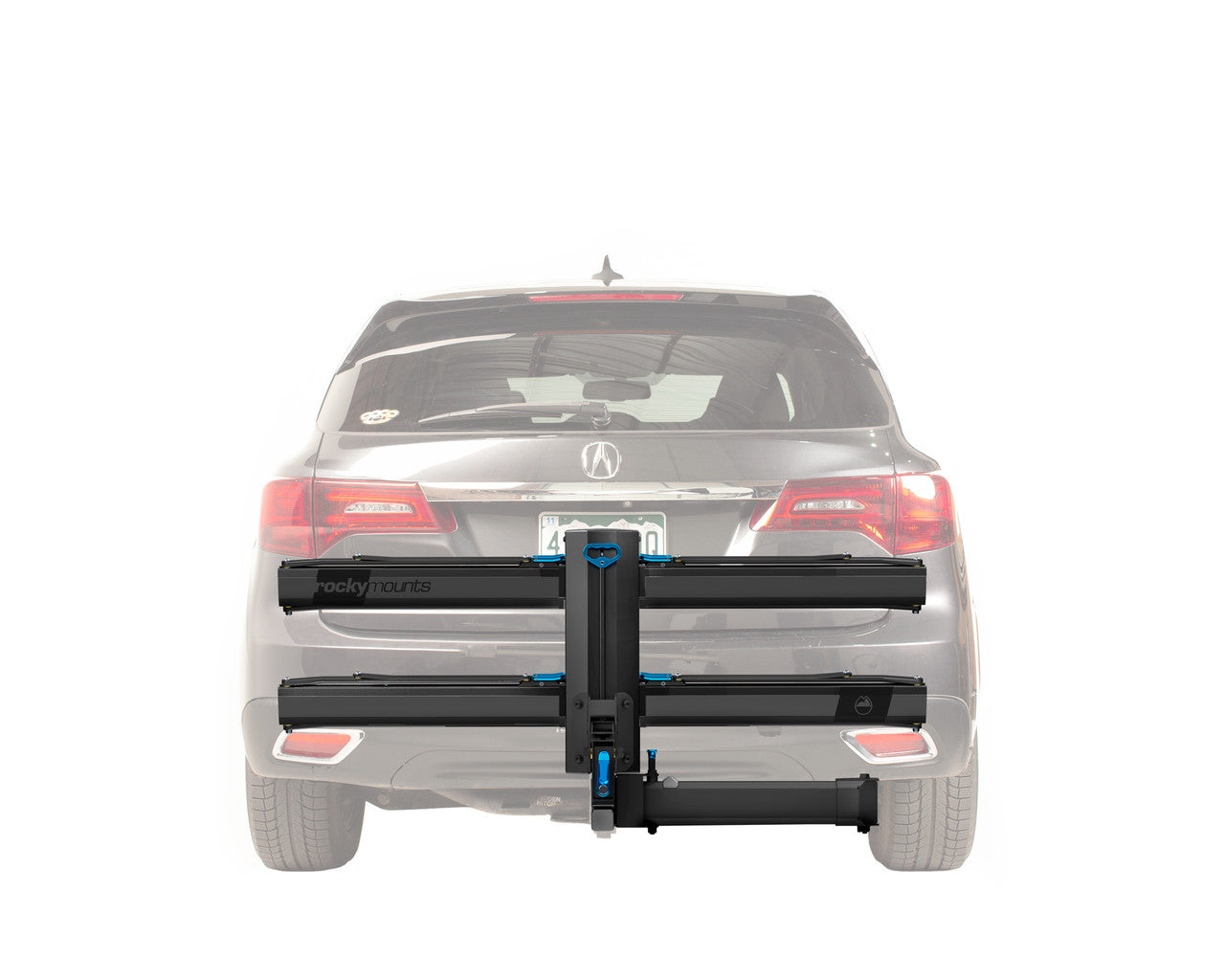 Rocky Mounts AfterParty Swing Away Platform Hitch Rack - Supports Bikes up to 3" Wide Tires and 60 lbs Per Bike
