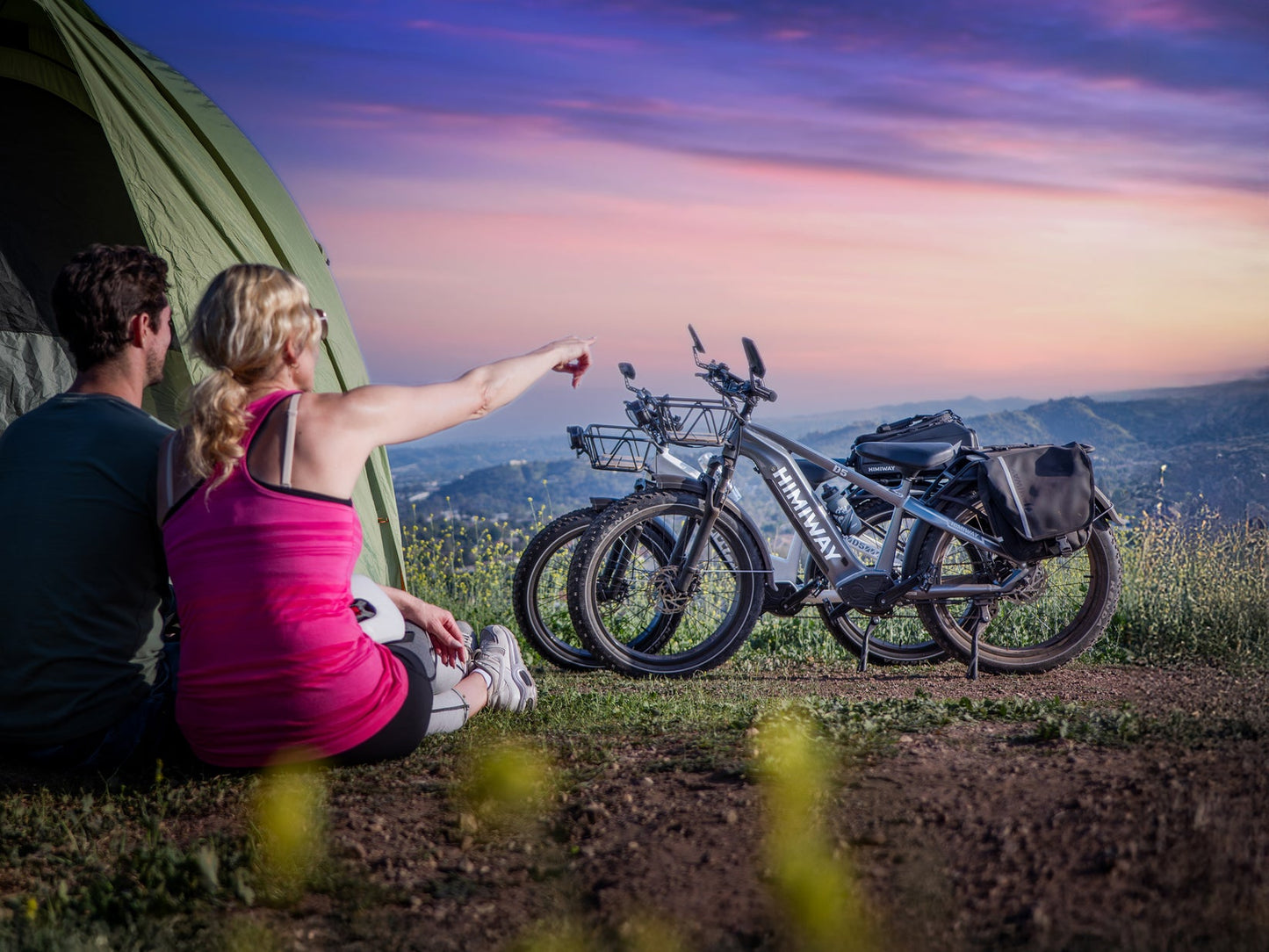 Himiway Zebra D5 Premium All-Terrain 750W Fat Tire Electric Bike