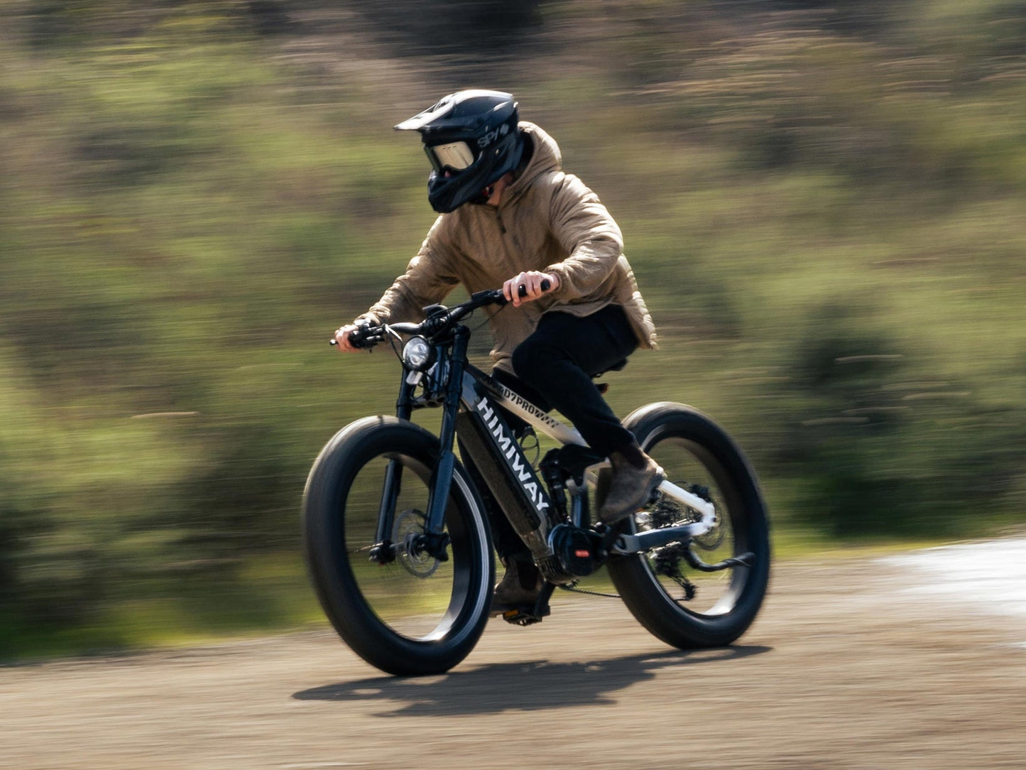 Himiway Cobra Pro Full Suspension Electric Bike w/ All Terrain Fat Tire 1000W For Steep Mountainous Hills