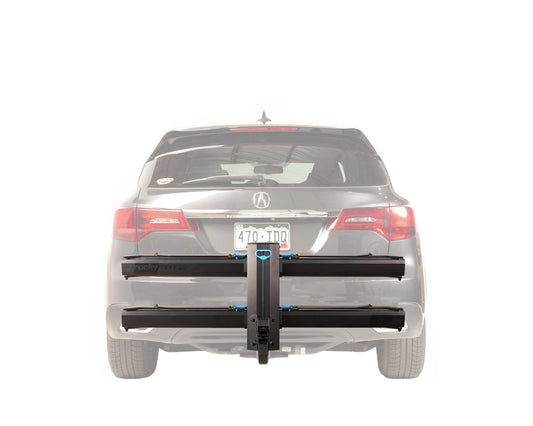 Rocky Mounts GuideRail 2-Bike Rack - Supports Up To 3" Wide Tires and 60 lbs Per Bike