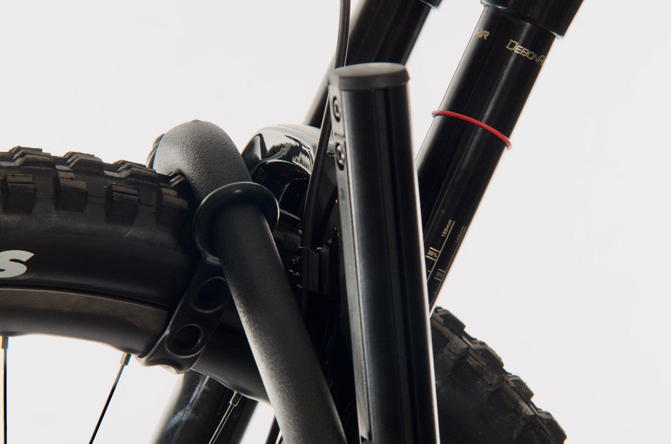 Rocky Mounts HighNoon FC Solo, Single-Bike Rack - Supports Bike up to 5" Wide Tires and 60 lbs Bike
