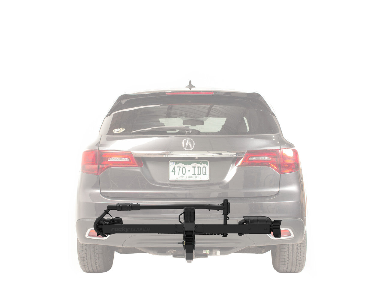 Rocky Mounts HighNoon FC Solo, Single-Bike Rack - Supports Bike up to 5" Wide Tires and 60 lbs Bike