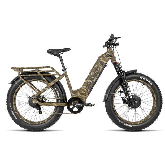 Rambo Krusader 3.0 All Wheel Drive - 2x 500Watt Motors (1000Watt) Electric Hunting Bike