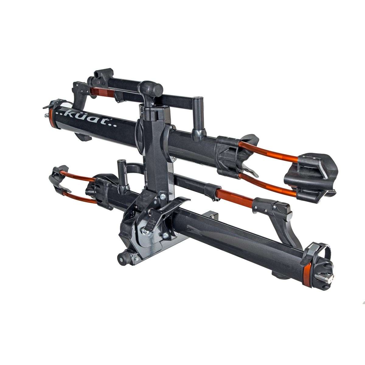 Kuat NV 2.0 - 2-Bike Hitch Rack, Supports Weight Up To 60lbs and Up To 4.8" Wide Tires