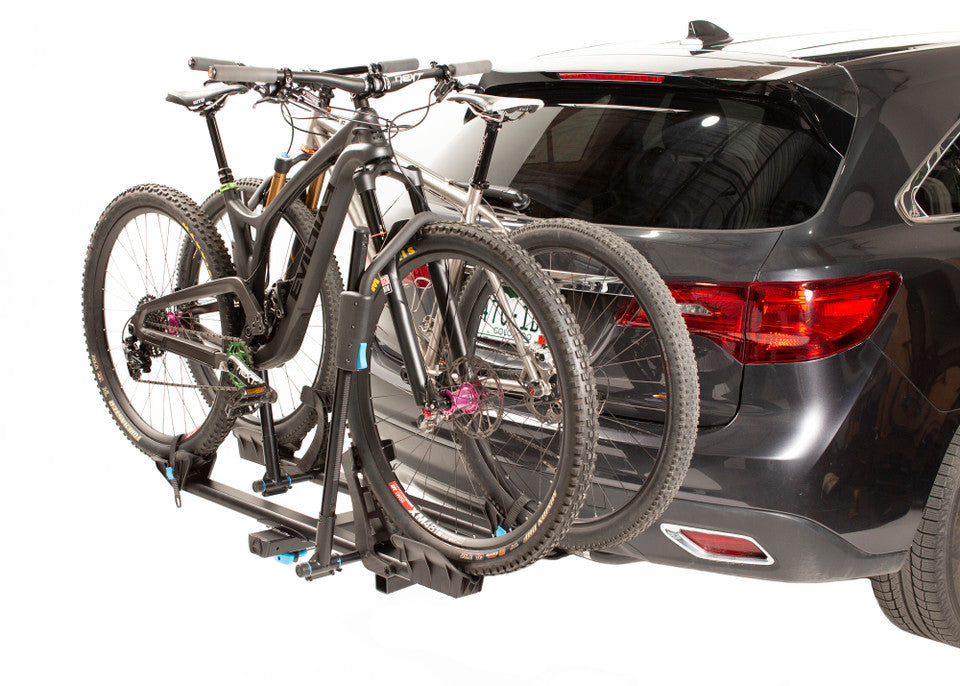 Rocky Mounts MonoRail 2-Bike Rack - Supports Bikes up to 5" Wide Tires and 60 lbs Per Bike