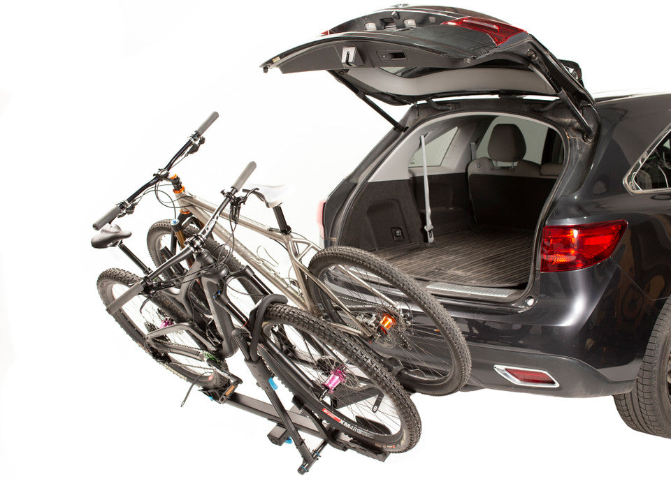 Rocky Mounts MonoRail 2-Bike Rack - Supports Bikes up to 5" Wide Tires and 60 lbs Per Bike