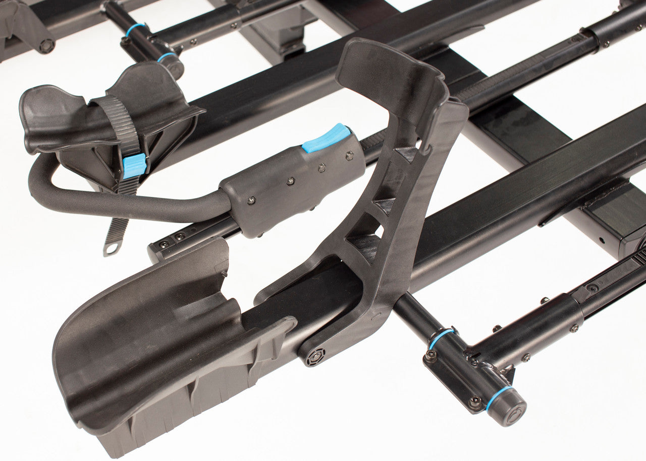 Rocky Mounts MonoRail 2-Bike Rack - Supports Bikes up to 5" Wide Tires and 60 lbs Per Bike