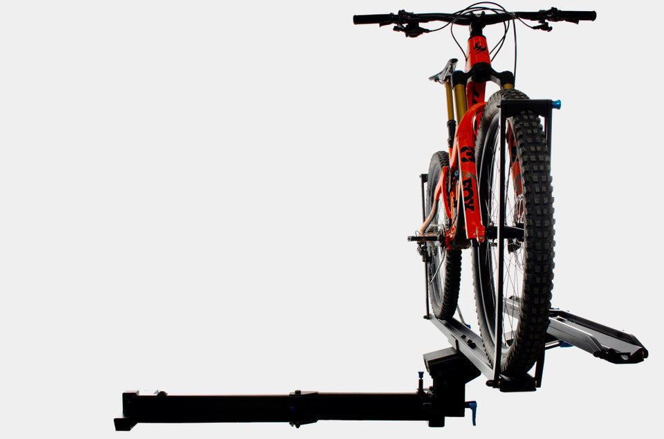 Rocky Mounts AfterParty Swing Away Platform Hitch Rack - Supports Bikes up to 3" Wide Tires and 60 lbs Per Bike