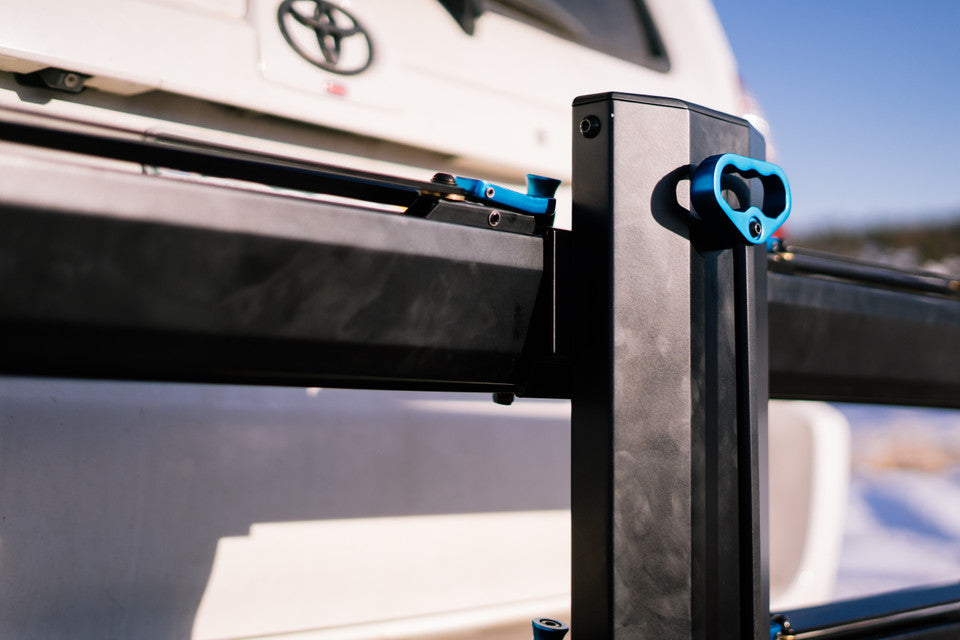 Rocky Mounts GuideRail 2-Bike Rack - Supports Up To 3" Wide Tires and 60 lbs Per Bike