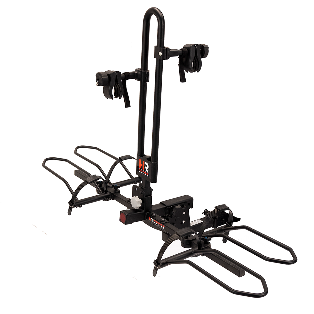 Hollywood Racks RV Rider Premium E Bike Rack For RV s 5th Wheels or Flat Tows Supports up 5 Wide Tires and 80 lbs Per Bike