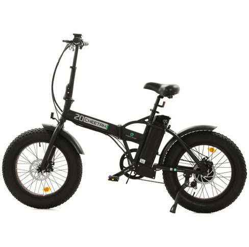 Ecotric 48V Portable Folding Fat Tire Long Distance eBike 500W w/ LCD Display For Leisure