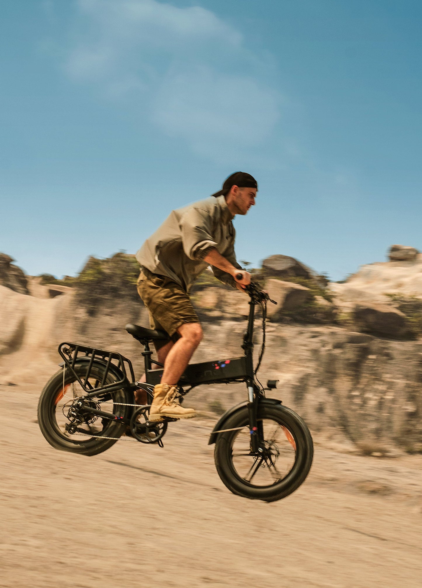 Engwe Engine Pro 750W Fat Tire Commuter Folding Electric Bike With Full Suspension
