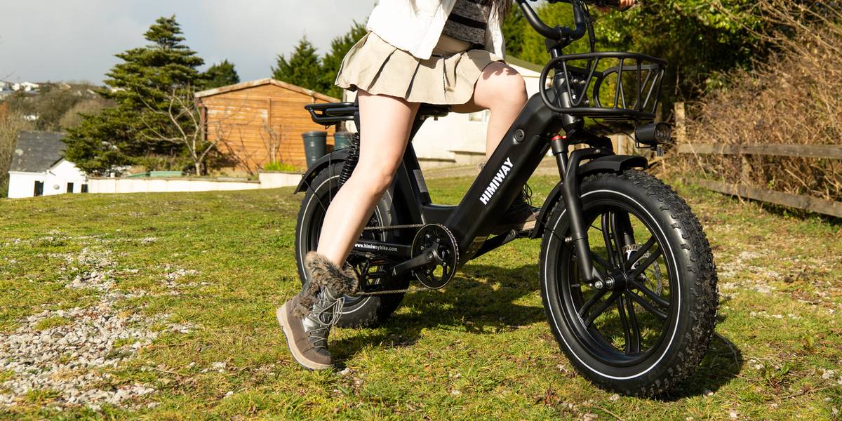 Himiway Escape Pro 750W Long Range Full Suspension Moped-style Electric Bike