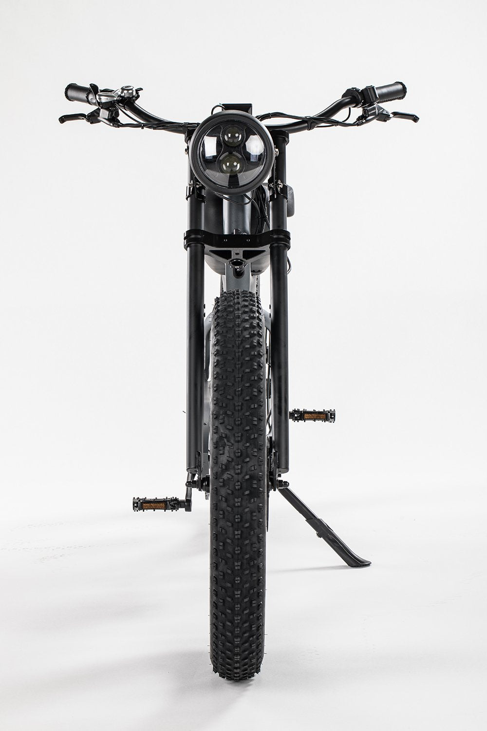 Revi Bikes Cheetah Cafe Racer Elite 26 Inch Fat Tire Ebike 48V 750W Electric Bike