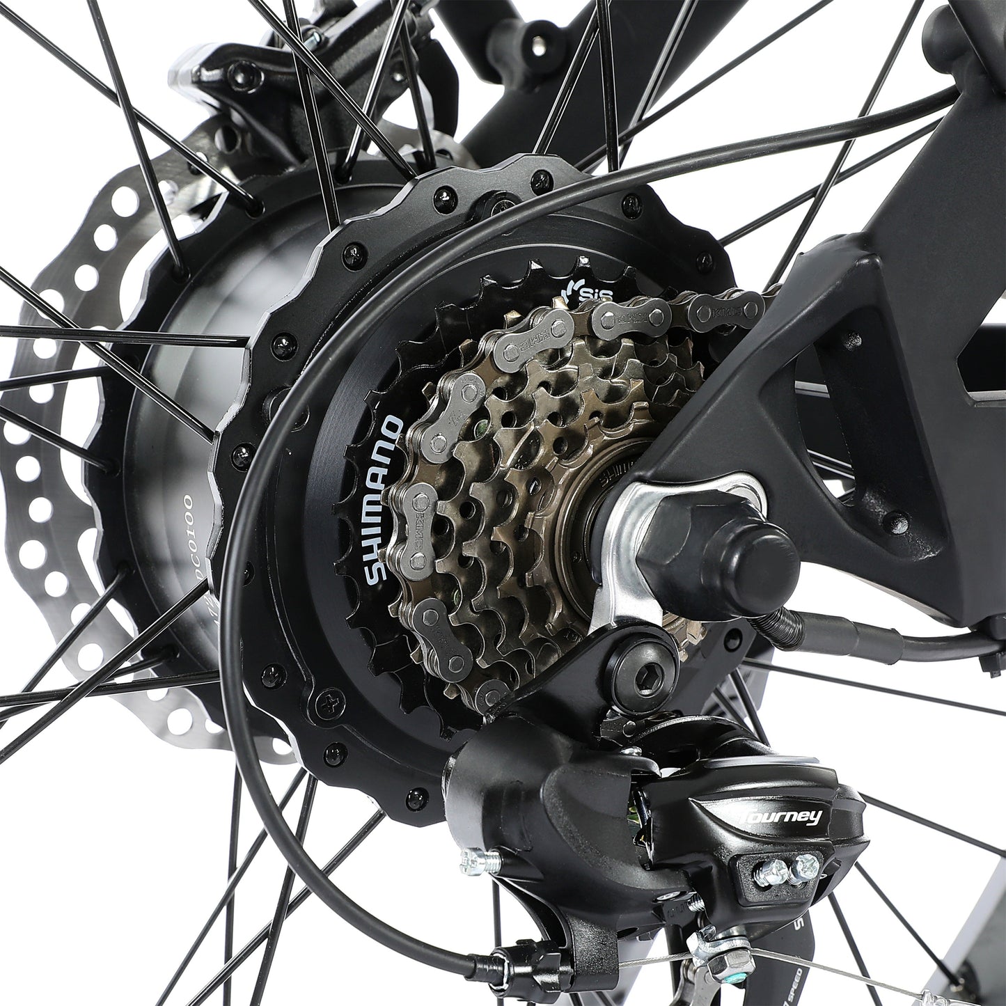 Ecotric Explorer All Terrain Fat Tire For Comfort Off-Road Riding 750W Electric Bike