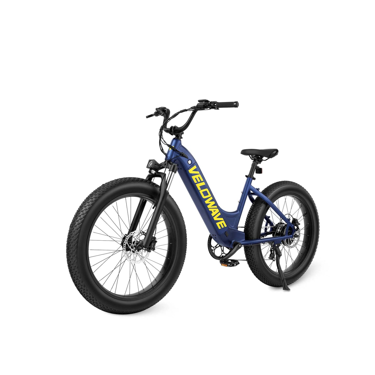 Velowave Rover Step Thru Fat Tire Electric Bike - 750W Motor