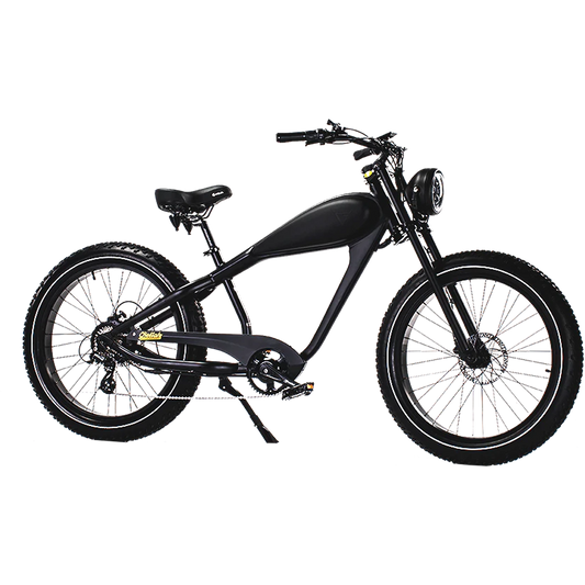 Revi Bikes Cheetah Plus Elite 26 Inch Fat Tire Ebike 48V 750W