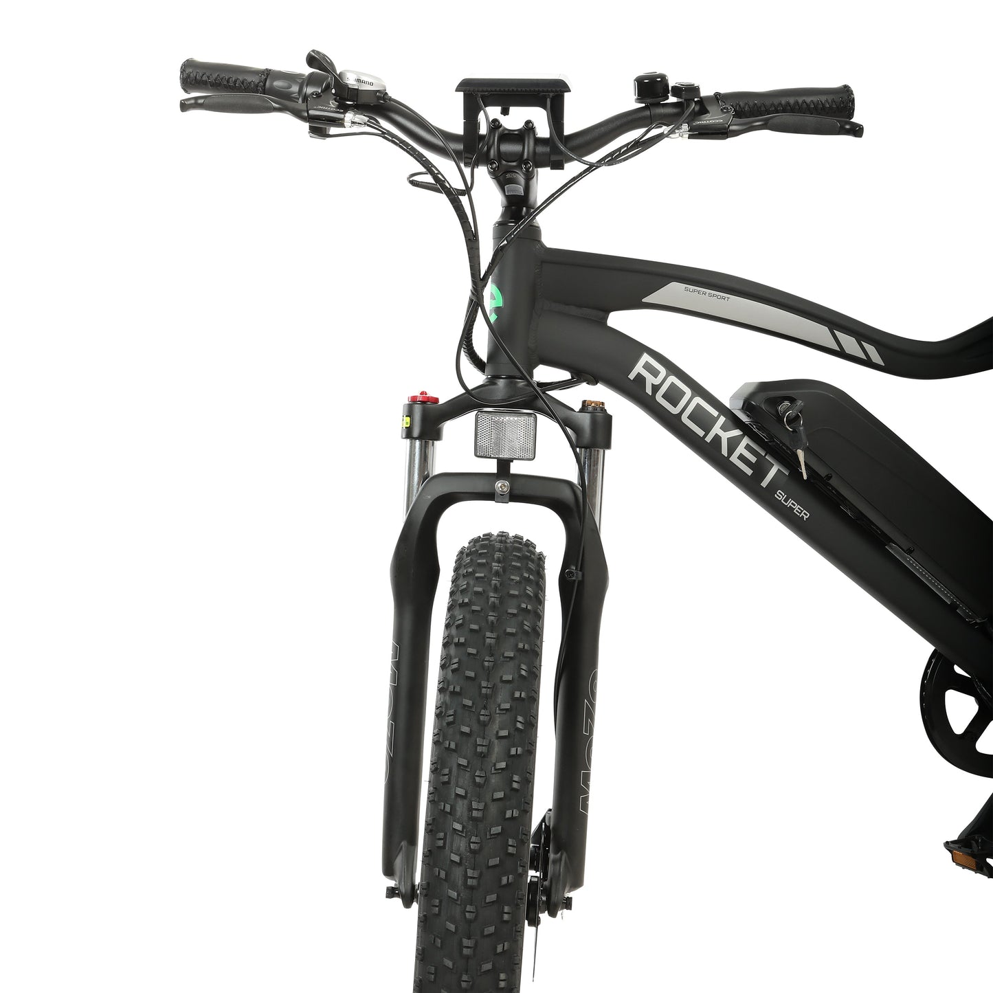 Ecotric Rocket All Terrain Fat Tire Electric Bike w/ 500W - Leisure, Commute, Trail Riders