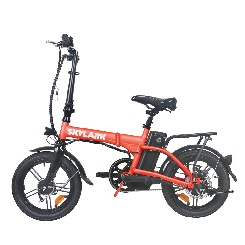 Nakto Skylark Folding Electric Bicycle 36V 10Ah Lithium Battery 16''