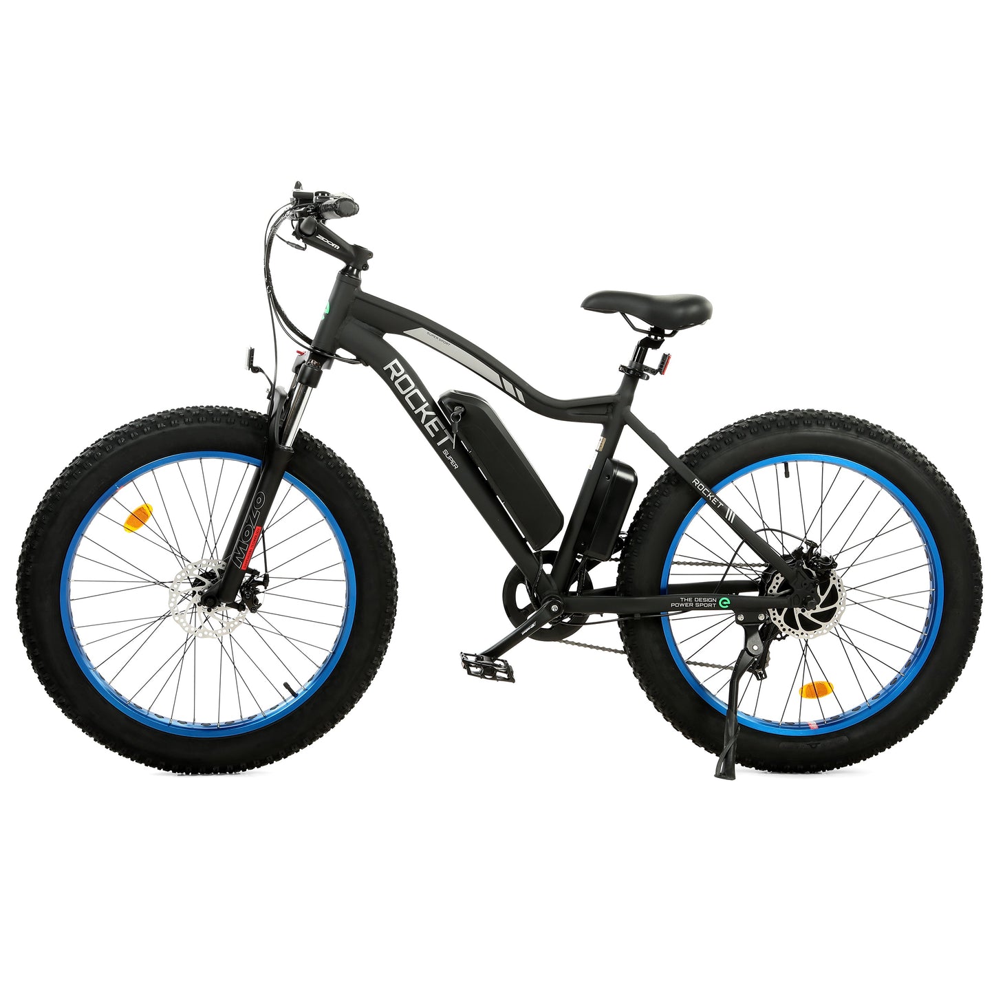 Ecotric Rocket All Terrain Fat Tire Electric Bike w/ 500W - Leisure, Commute, Trail Riders
