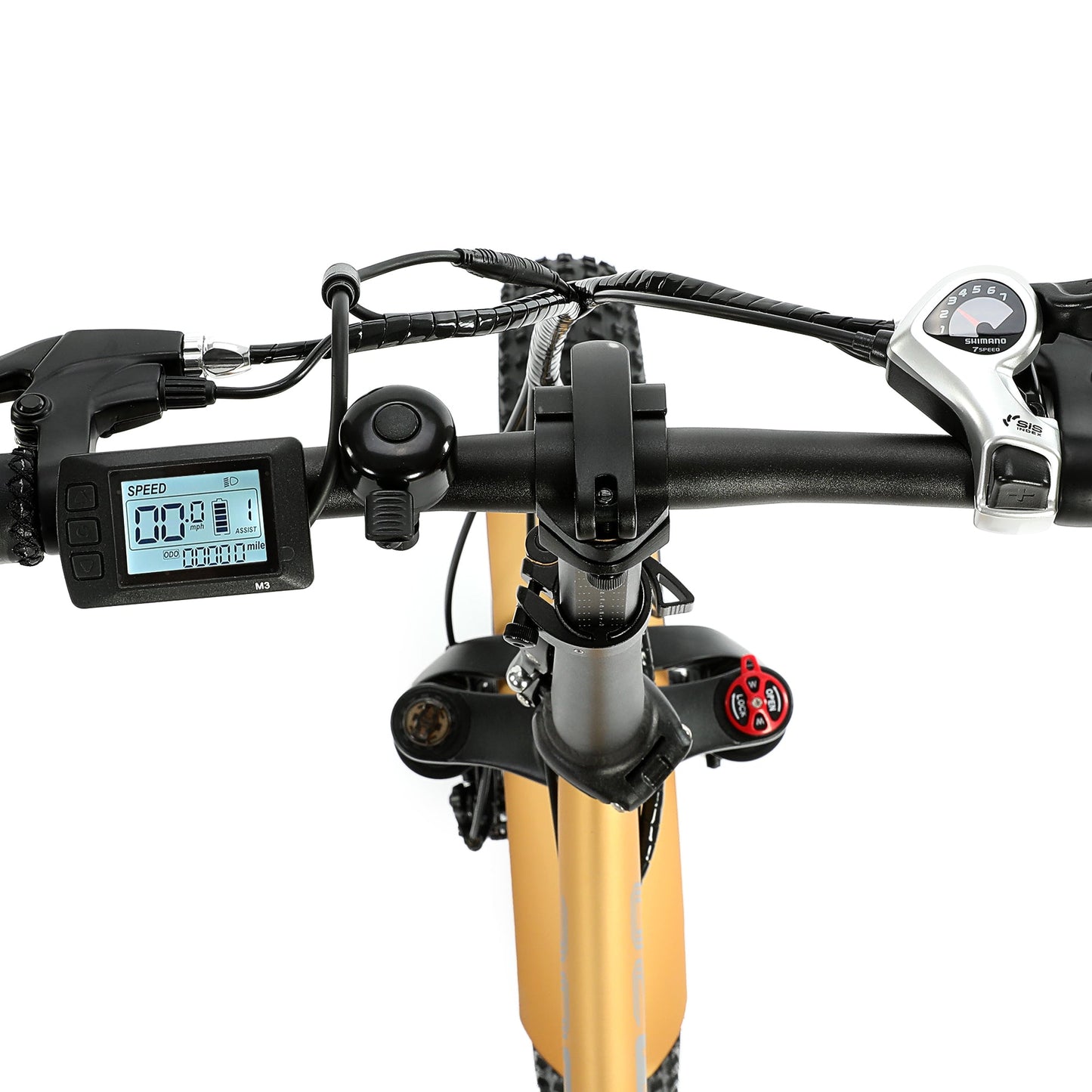 Ecotric 48V Portable Folding Fat Tire Long Distance eBike 500W w/ LCD Display For Leisure