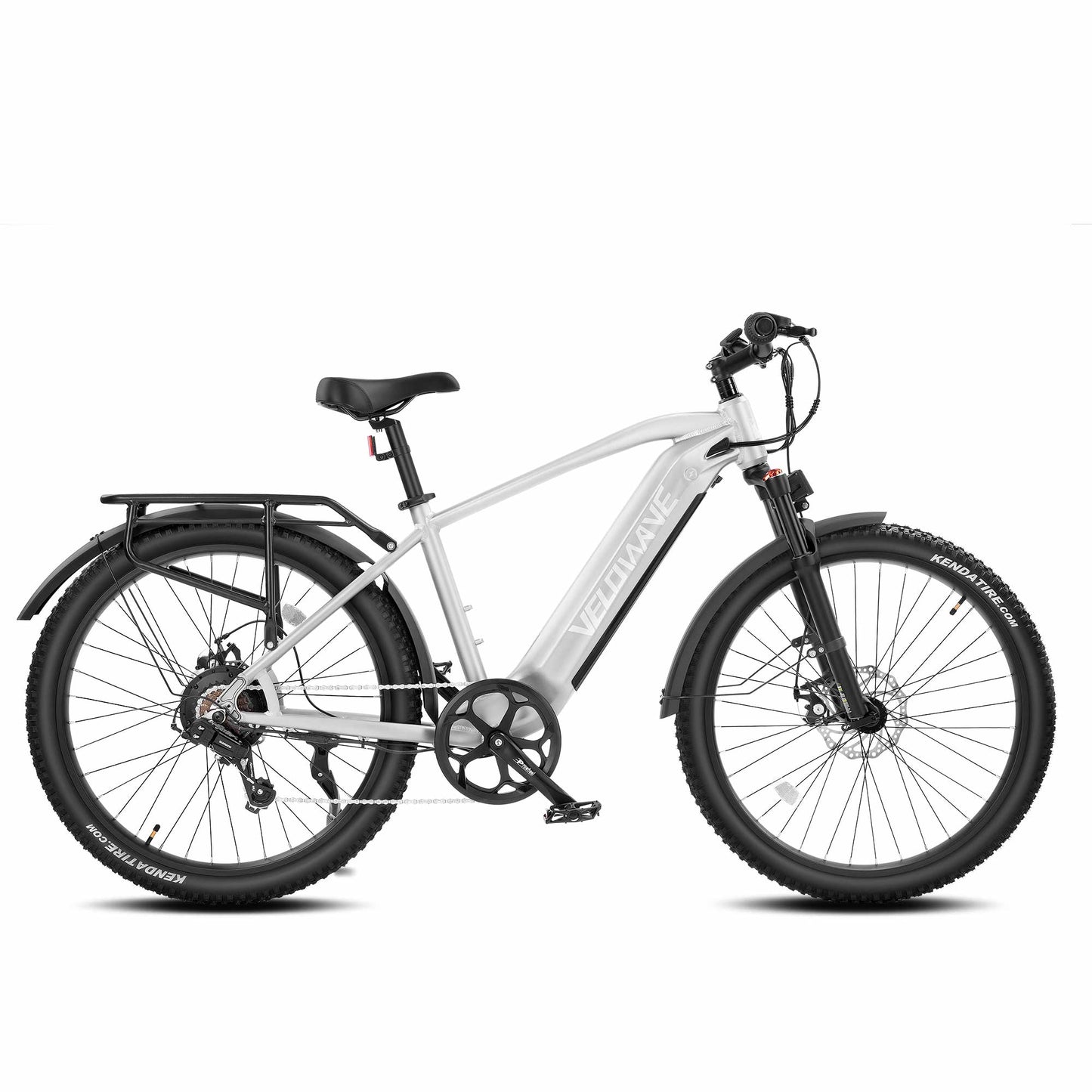 Velowave Ghost 500 Electric Mountain Bike With Suspension Fork - 500W Motor 27.5" Tires