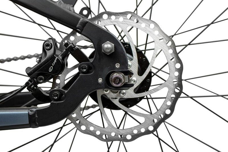 Rambo Pursuit 750Watt Mid Drive Motor 26" Fat Tires 14Ah Battery Electric Hunting Bike