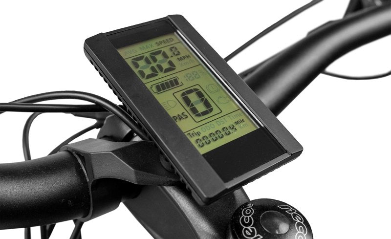 Rambo Pursuit 750Watt Mid Drive Motor 26" Fat Tires 14Ah Battery Electric Hunting Bike