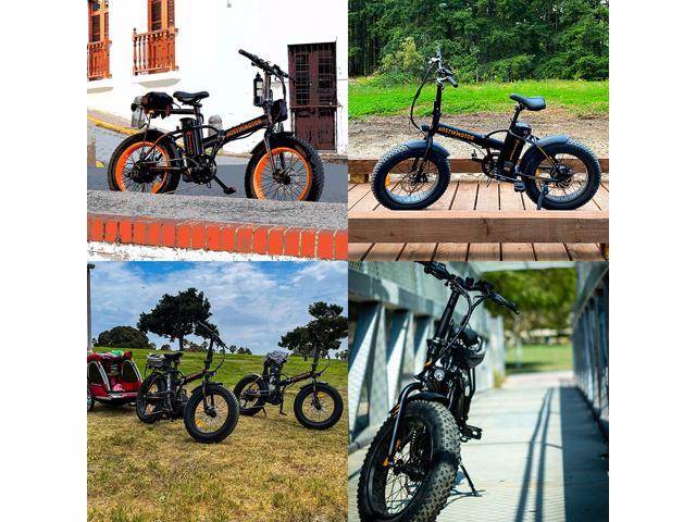 Aostirmotor A20 Fat Tire Folding 500W Electric Bike