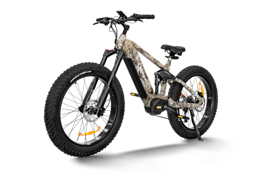 Himiway Cobra Pro Full Suspension Electric Bike w/ All Terrain Fat Tire 1000W For Steep Mountainous Hills