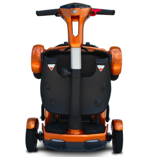 EV Rider TeQno Automatic Folding Mobility Scooter - Electromagnetic Safety Brakes 250lbs Weight Capacity