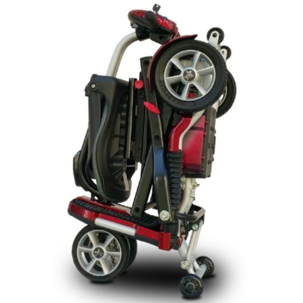 EV Rider Transport Plus Lightweight Easy Folding Mobility Scooter - Long Distance w/ Anti Flat Tires