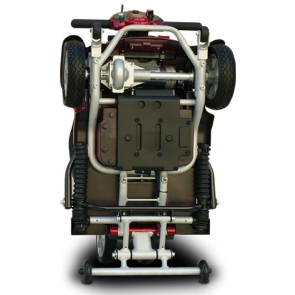 EV Rider Transport Plus Lightweight Easy Folding Mobility Scooter - Long Distance w/ Anti Flat Tires