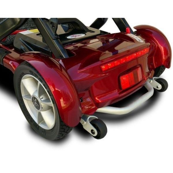 EV Rider Transport Plus Lightweight Easy Folding Mobility Scooter - Long Distance w/ Anti Flat Tires