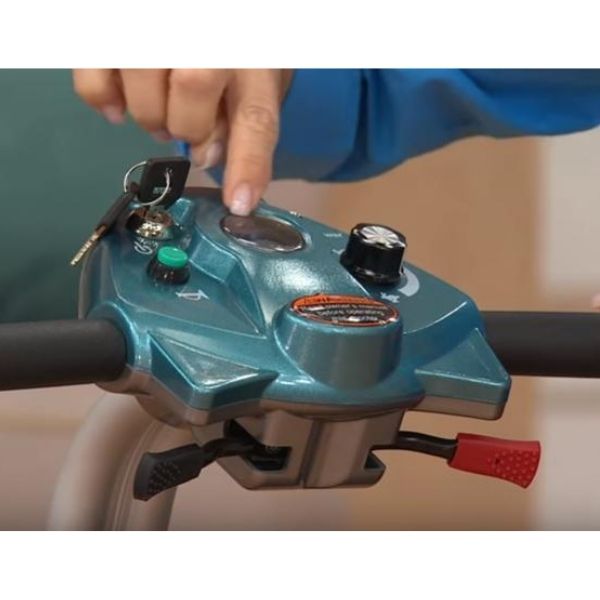 EV Rider Transport Plus Lightweight Easy Folding Mobility Scooter - Long Distance w/ Anti Flat Tires